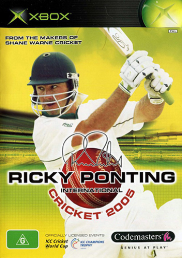 Ricky Ponting International Cricket 2005