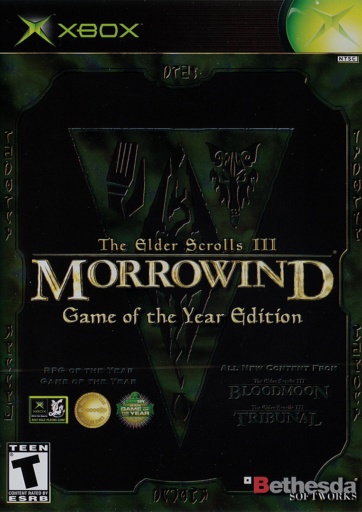 The Elder Scrolls III - Morrowind - Game of the Year